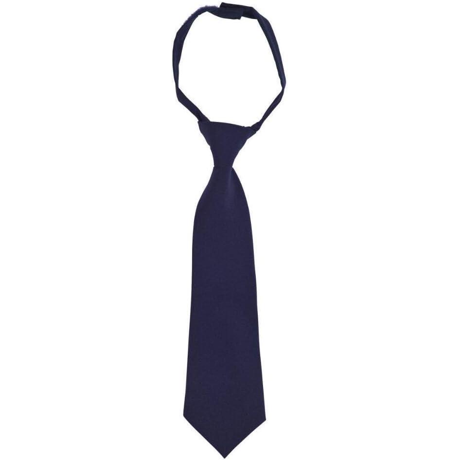 imageFrench Toast Boys Adjustable Solid 1420 Size TieNavy