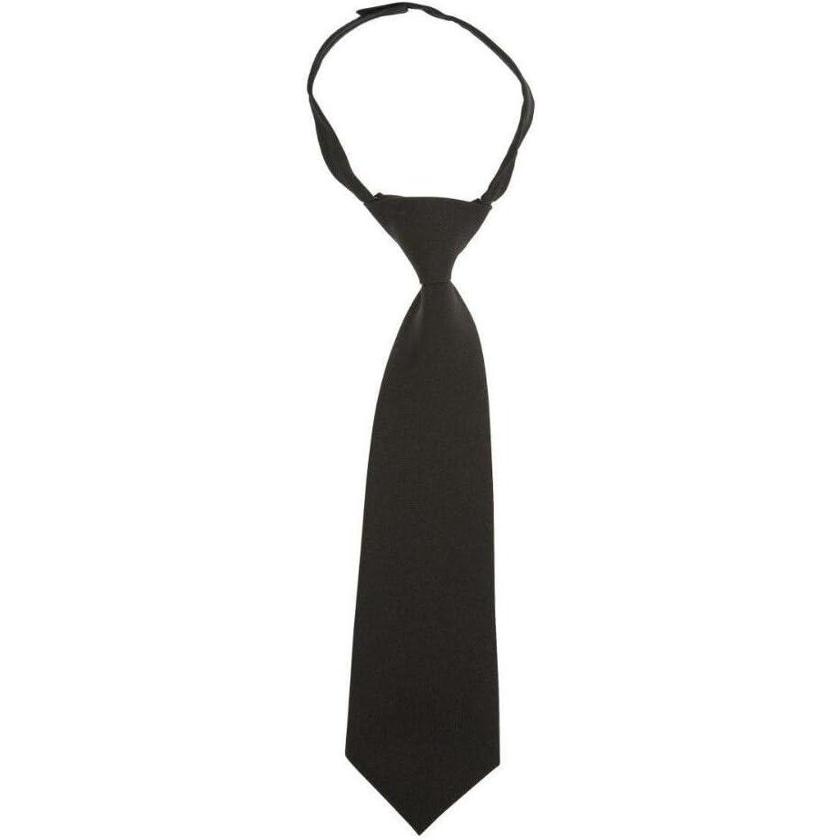 imageFrench Toast Boys Adjustable Solid 812 Size TieBlack