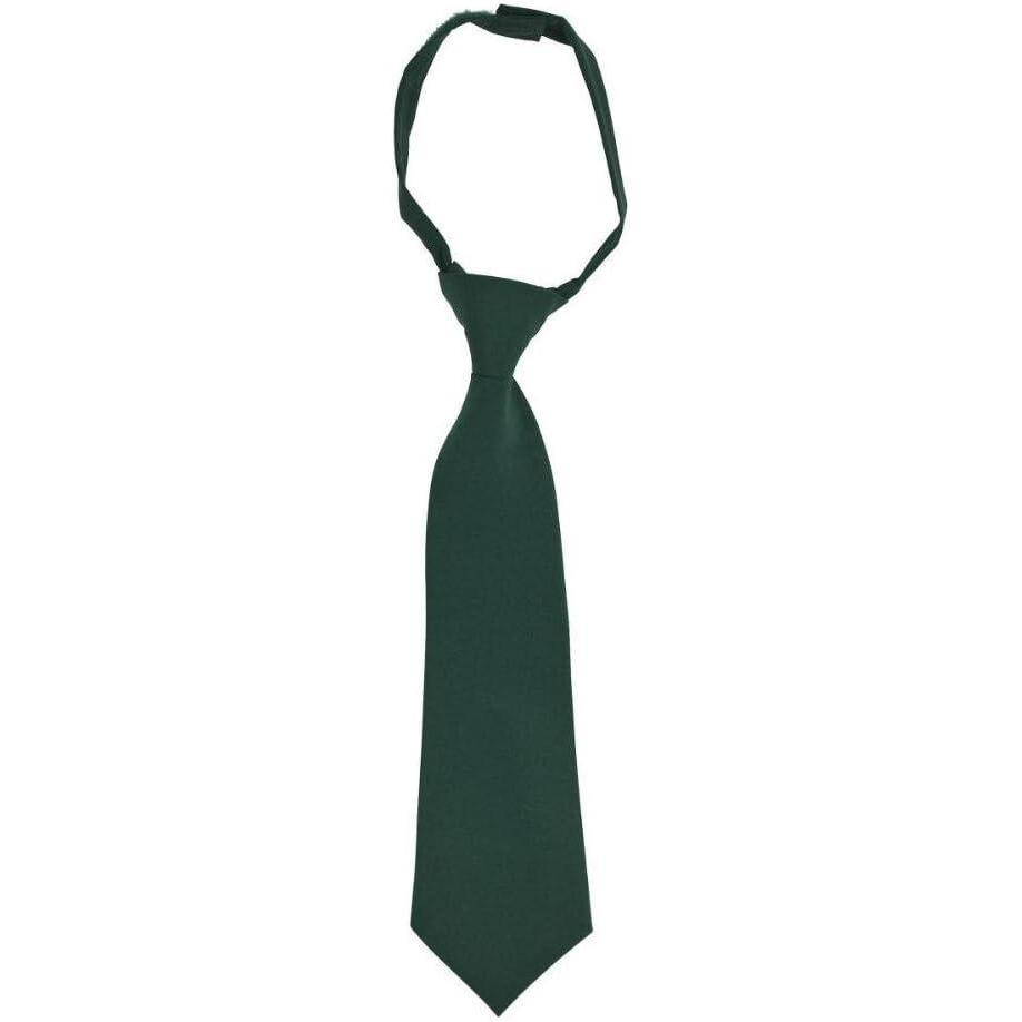 imageFrench Toast Boys Adjustable Solid Tie Size 47 Hunter One Size