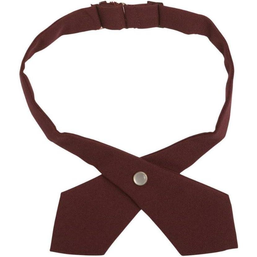 imageFrench Toast Girls Husky Adjustable Cross Tie SolidBurgundy