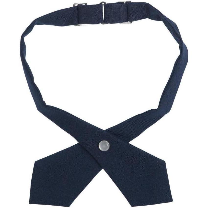 imageFrench Toast Girls Husky Adjustable Cross Tie SolidNavy