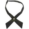 French Toast Girls’ Adjustable Cross Tie Plaid(Green Plaid)