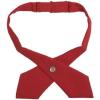 French Toast Girls Adjustable Solid Color Cross Tie(Red)