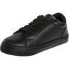 French Toast Boys Girls Shoes -Unisex Athletic Casual Dress Kids School Uniform Loafer Oxford Canvas Tennis Sneakers (White/Black) (Little Kid/Big Kid)(Black-2)