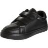 French Toast Boys Girls Shoes -Unisex Athletic Casual Dress Kids School Uniform Loafer Oxford Canvas Tennis Sneakers (White/Black) (Little Kid/Big Kid)(Black-3)