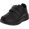 French Toast Boys Shoes – Kids Oxford School Uniform Loafer Church Dress Shoes Slip-On Faux-Leather (Toddler-Big Kid) (Black)(Black – Dual Straps)