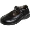 French Toast Girls Mary Jane Shoes Uniform Ballet Flats Dress School Shoes for Girls Size Toddler, Little Kid, Big Kid, Adult(Black Lined)