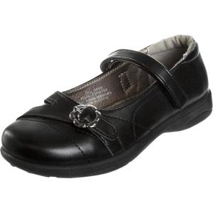 French Toast Girls Mary Jane Shoes Uniform Ballet Flats Dress School Shoes for Girls Size Toddler, Little Kid, Big Kid, Adult(Classic Black Flower)