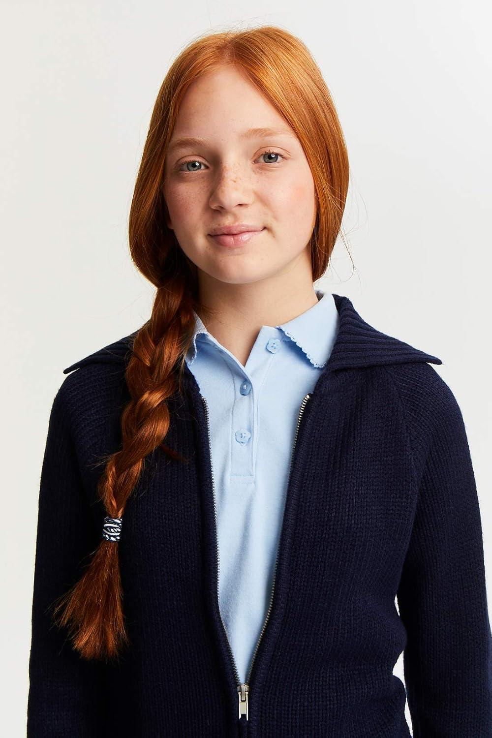 imageFrench Toast Kids School Uniform Assorted Hair Accessories Navy Blue ampamp White One Size