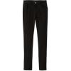 French Toast Women’s Super Stretch Skinny Uniform Pants with Pockets(Black)