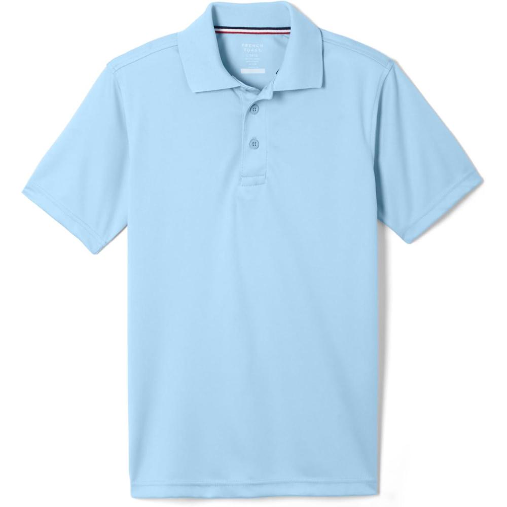 imageFrench Toast Unisex Adult Moisture Wicking Sport PoloLight Blue