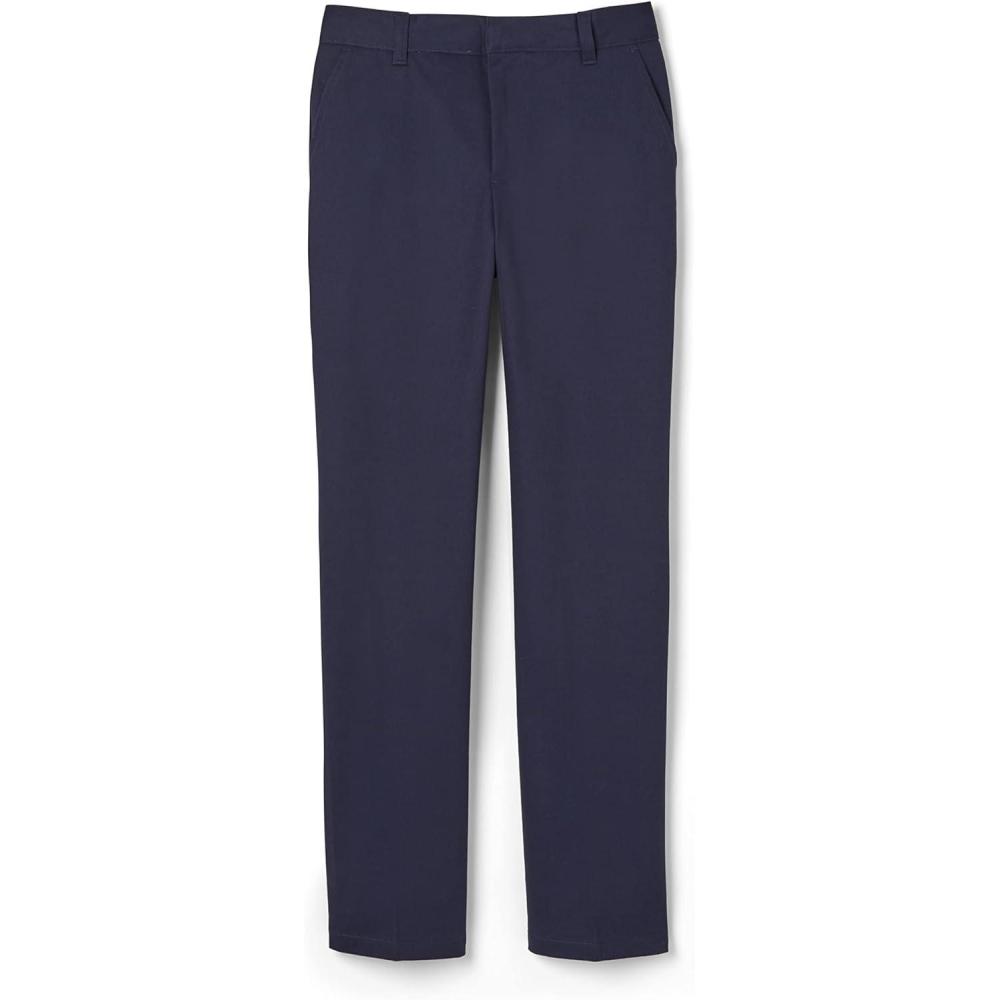 imageFrench Toast Young Mens Relaxed Fit Twill PantNavy Blue