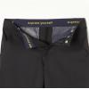 French Toast Men’s Moisture Wicking Flat Front Stretch Microfiber Performance Short(Black)