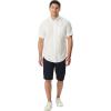 French Toast Boys Short Sleeve Oxford Dress Shirt (Standard & Husky)(White)