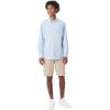 French Toast Men’s Flat Front Stretch Twill Short(Khaki)