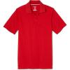 French Toast Unisex Adult Moisture Wicking Sport Polo(Red)
