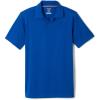 French Toast Unisex Adult Moisture Wicking Sport Polo(Royal Blue)
