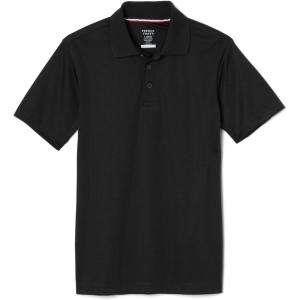 French Toast Unisex Adult Moisture Wicking Sport Polo(Black)