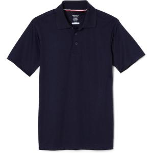 French Toast Unisex Adult Moisture Wicking Sport Polo(Navy)