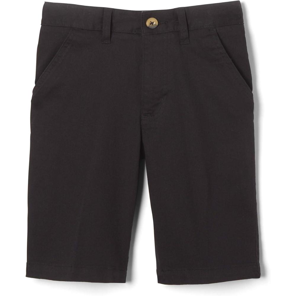 imageFrench Toast Boys Flat Front Stretch ShortUniform Black