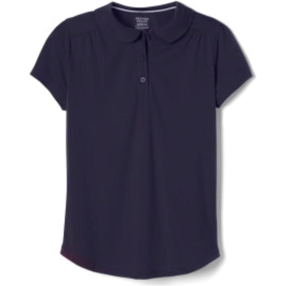 imageFrench Toast Girls Short Sleeve Moisture Wicking Sport PoloNavy