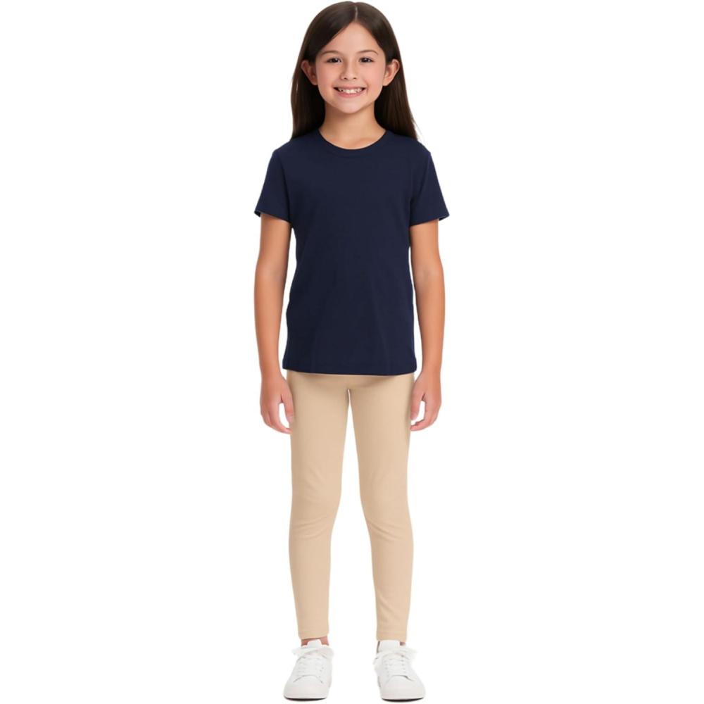 imageFrench Toast Girls Solid LeggingsKhaki