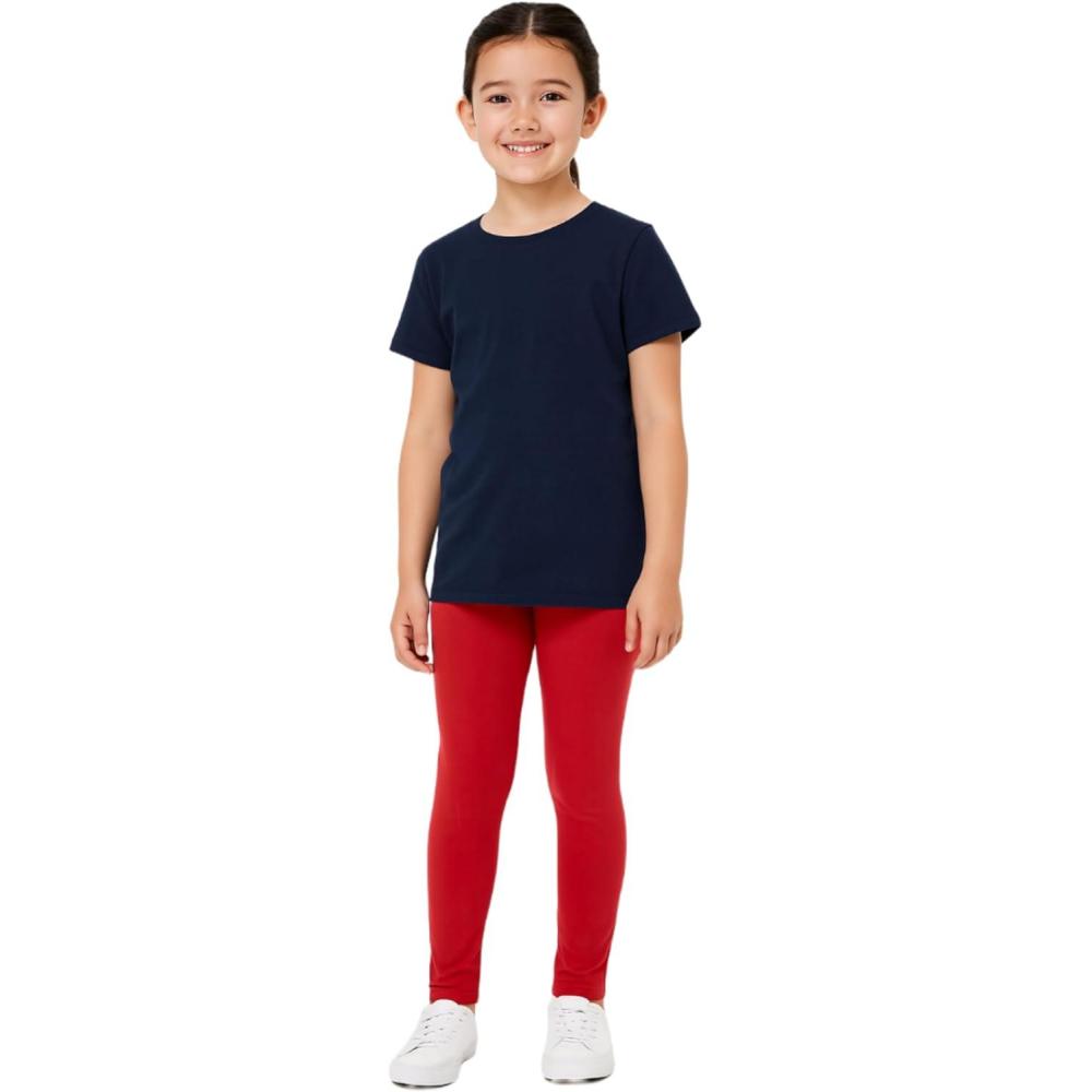 imageFrench Toast Girls Solid LeggingsRed