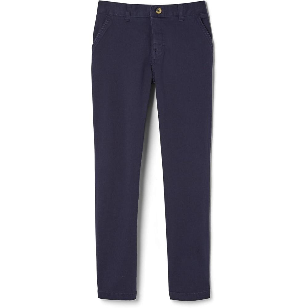 imageFrench Toast Mens Stretch Straight Fit Chino PantNavy