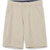 French Toast Boys’ Flat Front Stretch Short(Khaki Beige)