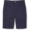 French Toast Boys’ Flat Front Stretch Short(Navy)
