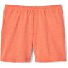 French Toast Girls’ Stretch Kick Short Bike Shorts(Fiery Coral Heather)