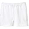 French Toast Girls’ Stretch Kick Short Bike Shorts(White)