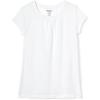 French Toast Girls’ Toddler Short Sleeve Crewneck Tee T-Shirt(All White)