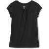 French Toast Girls’ Toddler Short Sleeve Crewneck Tee T-Shirt(Black)