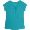 French Toast Girls’ Toddler Short Sleeve Crewneck Tee T-Shirt(Blue Curacao)