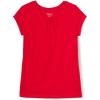 French Toast Girls’ Toddler Short Sleeve Crewneck Tee T-Shirt(Red)