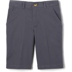 French Toast Boys’ Flat Front Stretch Short(Gray)