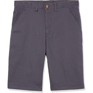 French Toast Boys’ Flat Front Stretch Short(Grey)