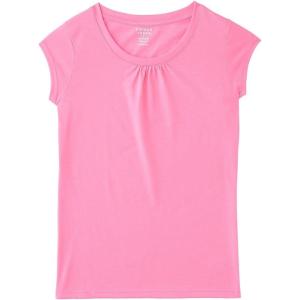 French Toast Girls’ Toddler Short Sleeve Crewneck Tee T-Shirt(Og Pink Pizzazz Original)