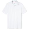 French Toast Kids’ Moisture Wicking Performance Sport Polo(White)