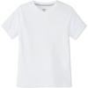 French Toast Men’s Short Sleeve V-Neck Tee(White)