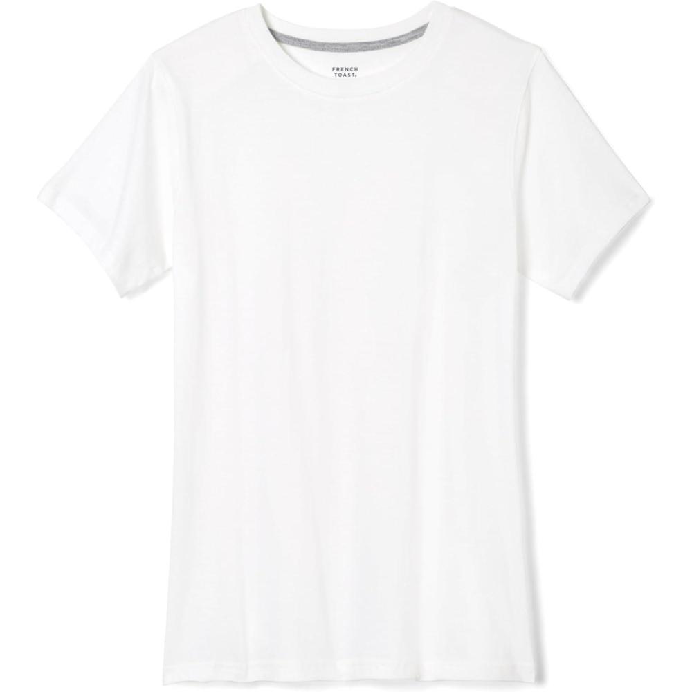 imageFrench Toast Boys Short Sleeve Crewneck Tee T ShirtWhite