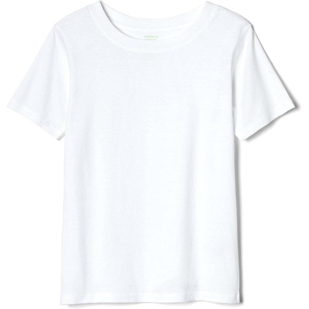 imageFrench Toast Boys Adaptive Short Sleeve SuperSoft Crewneck Tee Shirt with Flat SeamsWhite