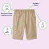 French Toast Boys Adaptive Bermuda Shorts with Hook and Loop Closure(Navy)