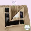 French Toast Boys Adaptive Bermuda Shorts with Hook and Loop Closure(Navy)