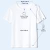 French Toast Boys Adaptive Short Sleeve Super-Soft Crewneck Tee Shirt with Flat Seams(White)