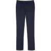 French Toast Girls Adaptive Straight Leg Pants with Hook and Loop Closure and Pull-Apart Leg Openings(Navy)
