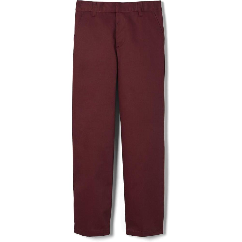imageFrench Toast Boys Work Wear Finish Double Knee PantBurgundy
