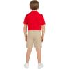 French Toast Kids’ Pique Polo (Standard & Husky)(Red)