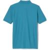 French Toast Kids’ Pique Polo (Standard & Husky)(Teal)